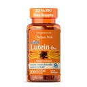 Pride Premium LutigoldTM Lutein Carotenoide de 6 mg con Zeaxanthin para hombres y mujeres, Suplemento dietético para el apoyo a la salud ocular, 200 Rapid Release Softgels