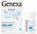 Genxa Senna Laxative Tablets ← Irregularidad &amp; Estreñimiento Alivio Silencioso Efectivo, Noche Laxante Silencio Libre de Talc Silencio Certified Orgánica &amp; No-GMO Silencio 50 Tablets