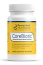 Nutricionales investigados Suplementos de Salud Gut con Prebióticos " Probióticos para Hombres de Mujeres - CoreBiotic - 3 Strains Probióticos Basados en Spore + Fibra Prebiótica Orgánica - Estante-Stable (60 cápsulas)
