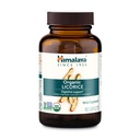 Himalaya Orgánica de Licorice, 60 Day Supply - Suplemento Digestivo de Salud para Alivio de estómago y Bloating y Heartburn ocasional - USDA Orgánica, Vegana, No GMO, No Gluten Free, 60 Caplets