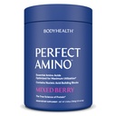 BodyHealth PerfectAmino Powder - BCAA and EAA Powder for Pre and Post Workout - Amino Acid Energy Drink for Hombres and Women to Support Lean Muscle and Recovery - Mixed Berry - 120 Servings