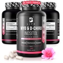 Myo-Inositol " D-Chiro Inositol 40:1 for Women Inositol Supplement for Women ← Equilibrio hormonal, Fertilidad " Ciclo TEN Vitamina B8, Insulina " Flo Ovarian Support TEN 240 Caps