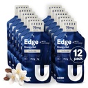 UCAN Edge Energy Gel Shots, Vanilla Latte + Caffeine (12, 2 Ounce Packets) para Running, Training, Workouts, Fitness, Cycling, Crossfit ← Sugar-Free, Vegan, &amp; Keto Friendly Energy