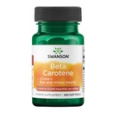 Swanson Beta-Caroteno - Vitamina A Suplemento Promoción de la Salud Inmunitaria, Ojo &amp; Esquía - Natural Wellness Fórmula - (250 Softgels, 3000mg Cada uno)