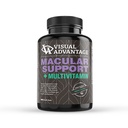 Lunovus Macular Support Plus Multivitamínico basado en AREDS 2 Estudio - Vitaminas Oculares para Soporte Macular - Suplemento Mineral con Lutein y Zeaxanthin - 180 Gels Soft
