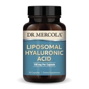 Dr. Mercola Liposomal Ácido Hialurónico, 30 Actuaciones (30 Cápsulas), 100 mg Por Cápsula, Suplemento dietético, promueve la aparición de la piel, no GMO