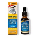 Natural Path Alas de Plata Colloidal Plata 500PPM, Amber Brown Liquid Immune Support, 1 Fl Oz (Pack of 1)