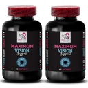 Equilibrio de visión - EYE VISION SUPPLEMENT - Escenas más claras, fuerza de ojos, mejor imagen, visión de cristal, líneas de sombra, claridad de ojos, ventaja de foco, Vivid vision 2 Bottle 120 Capsules