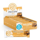 Sin vacas barras de proteína vegana, Copa de mantequilla de cacahuate de alta calidad, Proteína basada en la planta 20g, libre de gluten, libre de lácteos, libre de soja, Keto Friendly, bajo azúcar, barras de alta fibra de 12