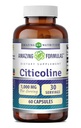 Amazing Fórmulas Citicoline Suplemento Silencio 1000 Mg Por Serving Silencio Capsules Silencio No Gluten-Free Silencio Made in USA (1 Pack, 60 Cuenta)