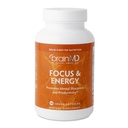 Dr Amen BrainMD Focus " Energy - 120 Capsules - Mental Endurance Booster, promueve la concentración " Atención - Caffeine Free, Gluten Free - 30 Servings