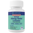 WELMATE - Alivio de la alergia - Loratadine 10 mg - 24 horas Alivio Antihistamínico - Runny Nose - Esnezing - Itchy Nose " Throat - Ojos Acuosos - Indoor " Medicamento de alergia al aire libre - 100 Conde