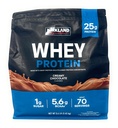 Kirkland Signature Whey 25g Protein,1g de azúcar,5.6g BCAAs, cerca de 70 Servings Creamy Chocolate Flavorted