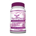 Varicose &amp; Spider Vein Supplement - Witch Hazel, Citrus Bioflavonoids - Vegan - 45 cápsulas - 1 botella