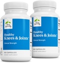 Terry Naturalmente sanos rodillas &amp; articulaciones - Suplemento dietético para apoyar la salud de los huesos " Flexibilidad conjunta - La rodilla sana " Hip Aid with Calcium Fructoborate - 60 cápsulas, 2 Pack