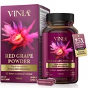 VINIA 12-Hour Long-Lasting Piceid Resveratrol Suplemento. Nitric Oxide Booster. Soporta la salud del corazón, el flujo de sangre, el polvo superalimentario de oxígeno, Keto Friendly. Vegan " Non-GMO. 30 Day Supply
