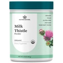 Nature Restore USDA Certified Organic Milk Thistle Seed Powder, 10 onzas, Envasado en California