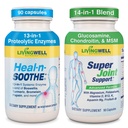HEAL-N-SOOTHE y Super Joint Support - Suplementos Naturales Conjuntos