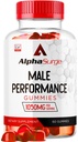 LIVORKA Alpha Surge for Men - Alpha Surge Gummies for Male, Alfa Surge Gummies 1050mg, Alpha Surge XL Gummie, Alphasurge Gummies, Alfa Surge Gummies, Alpha Sugre Male, 60 Gummies por 1 Mes