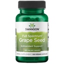 Swanson Grape Seed Heart Antioxidant Radicales sanos Presión arterial Soporte Polifenoles OPCS (Oligomeric Proanthocyanidins) Suplemento herbal 380 mg 100 cápsulas