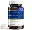 Gundry MD® Bio Complete 3, 3-in-1 Probióticos para Gut Health, Suplementos Probióticos para la Digestión, Apoyo Suplementario Bloating, Gas, Ahorros de Alimentos, Niveles de Energía, Esquí y Focus, 30 Day Supply
