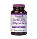 Bluebonnet Potassium Suplemento 99 mg Albion Glycinate Complex - Electrolyte Balance, Muscle Strength &amp; Recovery Mineral Support for Women &amp; Men* - Non-GMO, Vegan, Gluten-Free - 90 Vegetable Capsules