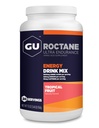 GU Energy Roctane Ultra Endurance Energy Drink Mix, Vegan, Gluten-Free, Kosher, 35 mg de Caffeine y Dairy-Free n-the-Go Energy for Any Workout, 3.44-Pound Jar, Tropical Fruit