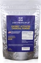 Principio Zen Polvo de carbón activado. Whitens Teeth, Rejuvenece la piel y el cabello, soporta una mejor digestión. Productores de producción, 2.5 lb