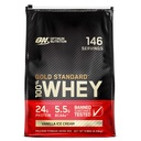 Optimum Nutrition Gold Standard 100% Whey Protein Powder, Vainilla Ice Cream, 10 libras (Packaging May Vary)