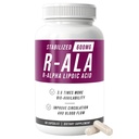 NERVE RENEW R-ALA Stabilized R Alpha Lipoic Acid 600mg Nerve Support Suplemento 60 cápsulas