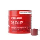 HumanN SuperBeets Energy Plus con extracto de semilla de uva - Polvo de remolacha, Extracto de té verde, cafeína, vitamina C, no GMO, 5.87oz
