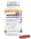 Suplemento de Bilberry para Ojos – Vitaminas Oculares con CoQ10, Niacinamide, Extracto de semillas de uva &amp; Saffron – Soporta Presión &amp; Optic Nerve Health – Neuroptene 60 Capsules