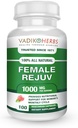 Rejuv hembra por Vadik Herbs ← Tratamiento herbal para el alivio del PMS Suplemento Premenstrual Cycle Support ← Herbal Fórmula Complejo para el cármulo menstrual " Períodos ← Naturalmente Balance Hormonas (1 Pack)