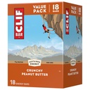 CLIF BAR - Mantequilla de cacahuete crujiente - Hecho con avena orgánica - 11g Proteína - No GMO - Planta base - Bares de energía - 2.4 oz. (18 Pack)