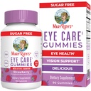 MaryRuth Orgánicas Cuidado de los Ojos Gummies Silencio Salud de los Ojos Vitaminas para Adultos y Niños Vida Lutein y Zeaxanthin Suplementos Silencio para los Ojos Silencio Vegan Silencio No-GMO TEN Gluten Libre Silencio 90 Conde
