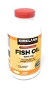 Kirkland Signature Fish Oil Concentrate con ácidos grasos Omega-3, 800 Softgels, 1000mg
