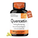 Sandhu's Quercetin Vegetarian Capsules Suplementos 120 Conde (Pack of 1) ¦ Bioflavonoids for Immune Support &amp; Respiratory Health, Seasonal Allergy Support ¦ Quercitin for Men and Women