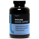 LEGION Immune- Immune Booster for Adults, Natural Immunity System Support w/Vitamin C (500mg), American Ginseng, Guduchi y suplemento de ajo.