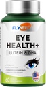 Suplemento de salud de los ojos, cuidado de los ojos con Lutein DHA, Anthocyanin Rich Blueberry Extract, Zeaxanthin de Marigold Flower Extract丨Made in USA 60 Capsules