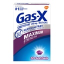 Gas-X Maximum Strength Gas Relief Softgels con Simethicone 250 mg - 30 conteo