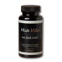 FEMMEPHARMA Mia Vita Hot Flash Suplementos para la menopausia Regulación de las hormonas naturales no transgénicos para los suéteres nocturnos Cohosh negro &amp; Dong Quai 60 cápsulas (30 días de suministro)