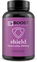 BoostCeuticals Quercetin 200 500mg Vegan Capsules – No Stearates Non GMO Gluten Free Antioxidant Bioflavanoid - Más de 6 meses de suministro