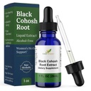 Root de Cohosh Negro – Soporta Alivio Menstrual, Alivio de la menopausia, Presión de sangre sana, Circulación – Extracto líquido libre de alcohol, 1 oz - Herb-Science