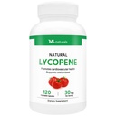ML Naturals Lycopene natural 30 mg 120 cápsulas vegetales. Antioxidante &amp; Immune Support, Cardiovascular Health " Prostate Health, NSF-Certified " cGMP-Compliant, Third-Party Lab Tested