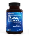 BioEmblem Omega-3 Fish Oil 2000mg - Small Size Softgels, High Absorption Form, Sustainable - 1400mg EPA &DHA Plus Vitamin D3, Non-GMO, Heart, Joint, " Brain Health Fish Oil Supplement, 120 Ct