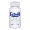 Encapsulaciones puras NAC 600 mg - N-Acetyl Cysteine NAC Suplemento para la salud pulmonar &amp; soporte inmunológico, soporte para hígado " antioxidantes* - con Freeform N-Acetyl-L-Cysteine - 30 cápsulas