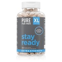 Puro para Hombres Mantenerse Listo Fiber Extra Strength Suplemento ← Digestive Regularity ← Bowel Movement " Gut Health Support ← Vegan Limpieza  Proprietary Fórmula ← 120 Vegan XL Capsules