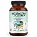 Omega 3 suplemento de aceite de pescado para mujeres y hombres - Triple fuerza 2000 mg aceite de pescado con Omega 3 ácidos grasos Suplementos incluyendo EPA, DHA - Apoyo para el cerebro del corazón &amp; salud conjunta Kosher 90 Softgels