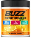 Mañana Buzz Energy Drink Powder - Energy Boost Drink Mix - Sugar-Free Energy with Antioxidants - Morning Kickstart and Sports Nutrition Endurance Product - 30 Servings, Orange Burst, 8 Ounces