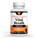 Fórmula respiratoria - Lung Cleanse for Smokers - Respiración clara, sana y blanca - Lung Detox para fumadores - Suplemento respiratorio para la salud pulmonar - 60 cápsulas